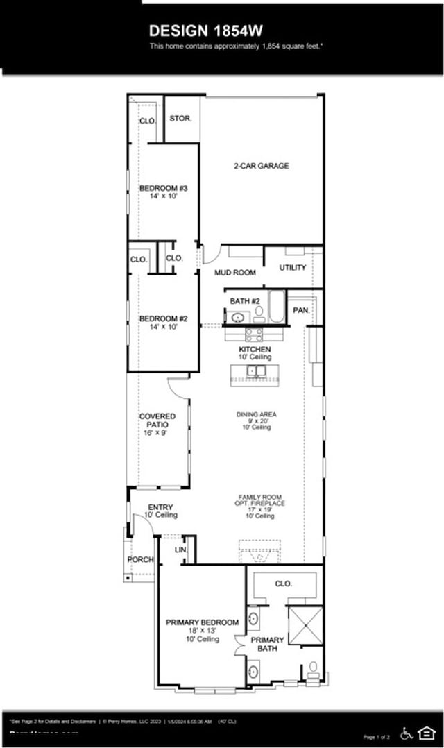 4152 Hudson St, Fate, TX 75087 - plan