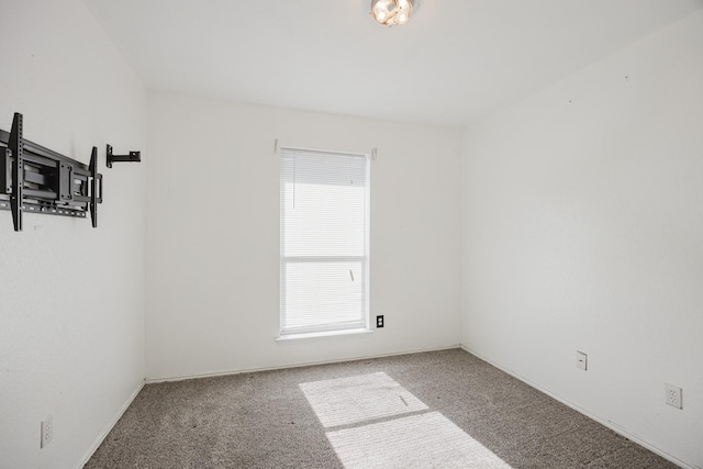 empty room featuring carpet floors