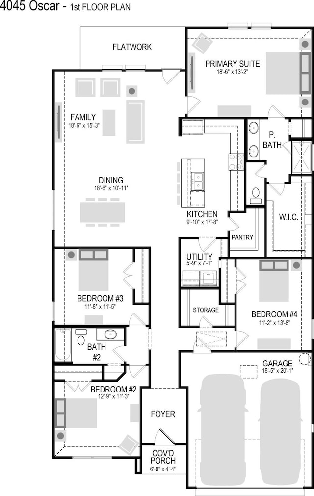 6524 Colt Ranch Rd, Fort Worth, TX 76036 - floor plan / room layout