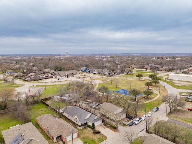 birds eye view of property featuring a residential view