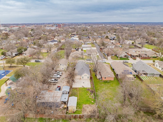 birds eye view of property featuring a residential view