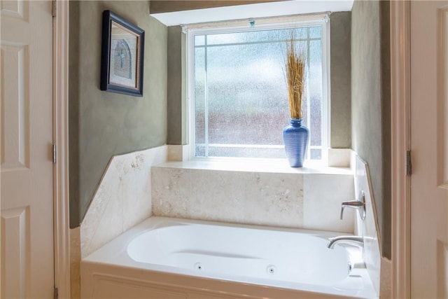 8701 Woodstream Dr, Frisco, TX 75034 - bathroom featuring a tub with jets