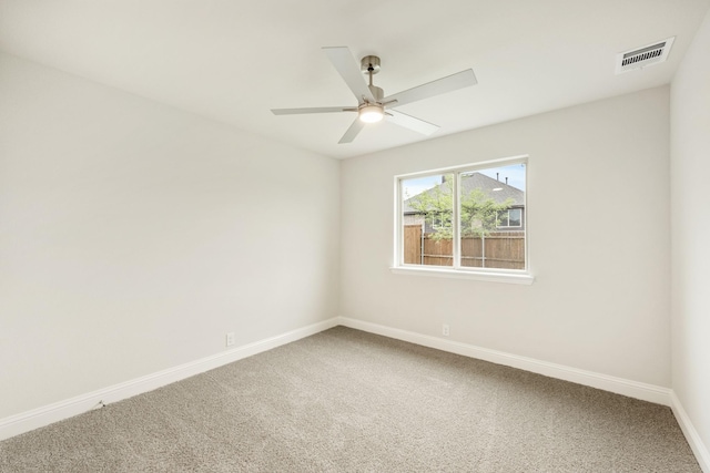 119 Emperor Oak Ct, Balch Springs, TX 75181 - carpeted empty room with baseboards and a ceiling fan