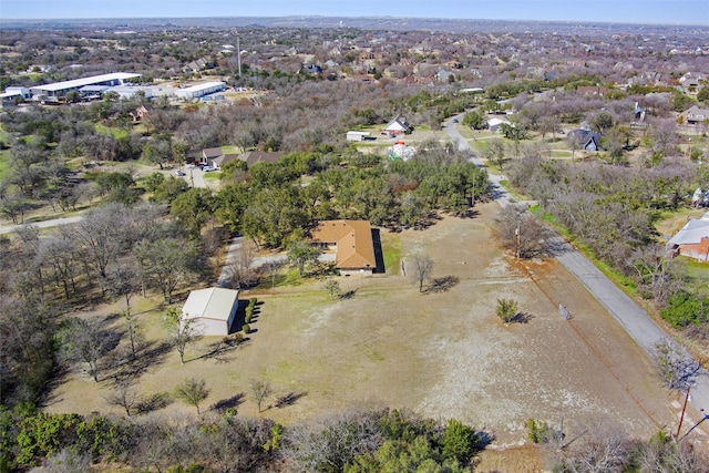 aerial overview of property's location