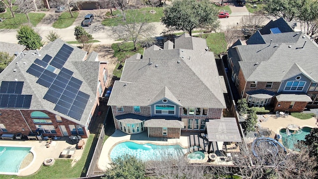 aerial view