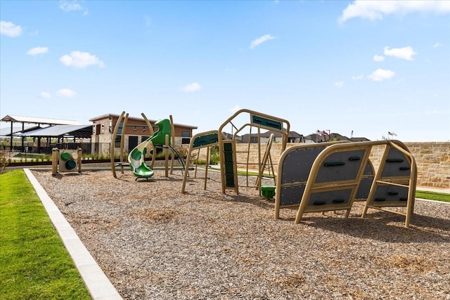 view of community playground