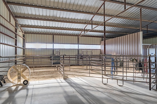 view of stable