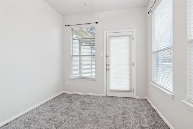 1931 Antebellum Ct, Savannah, TX 76227 - entryway with carpet floors and baseboards