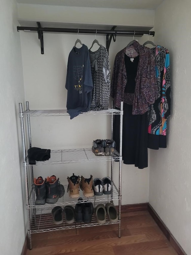 view of closet