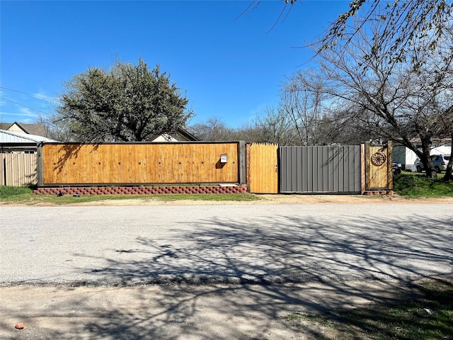 view of gate