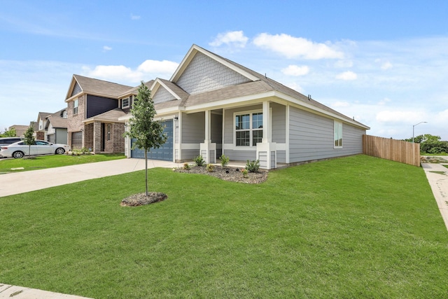 2400 Dahlia Dr, Fort Worth, TX 76123 - view of front facade featuring an attached garage and driveway