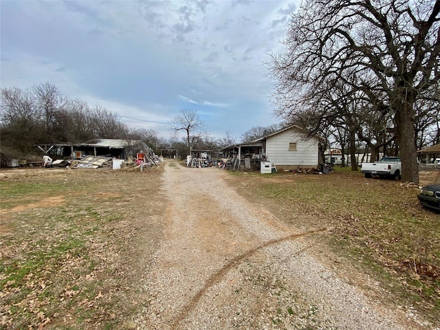 view of road