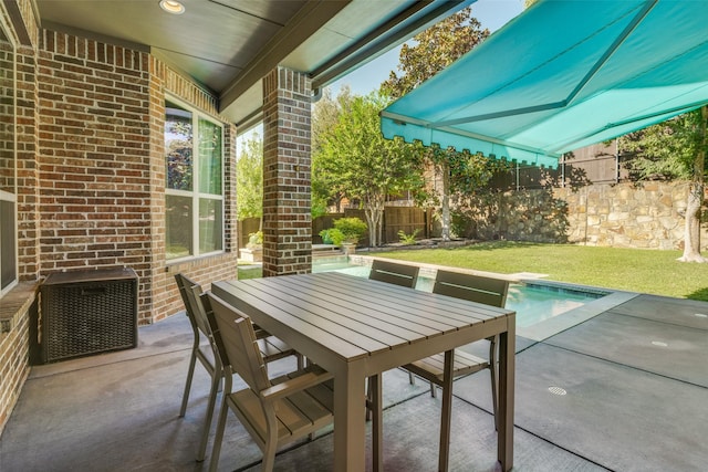 4301 Whitley Place Dr, Prosper, TX 75078 - view of patio / terrace with outdoor dining area