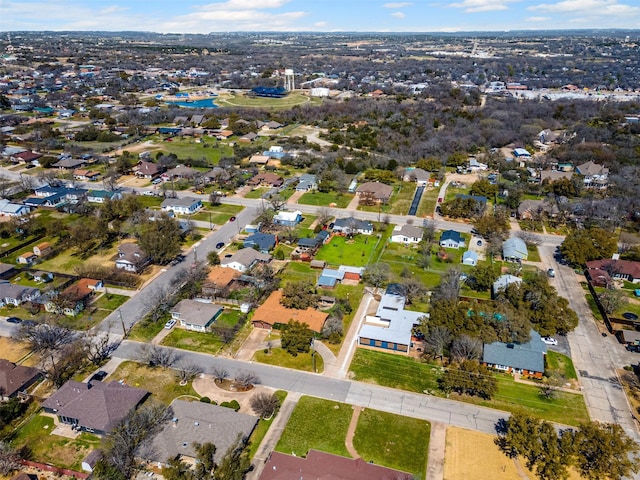 birds eye view of property featuring a residential view