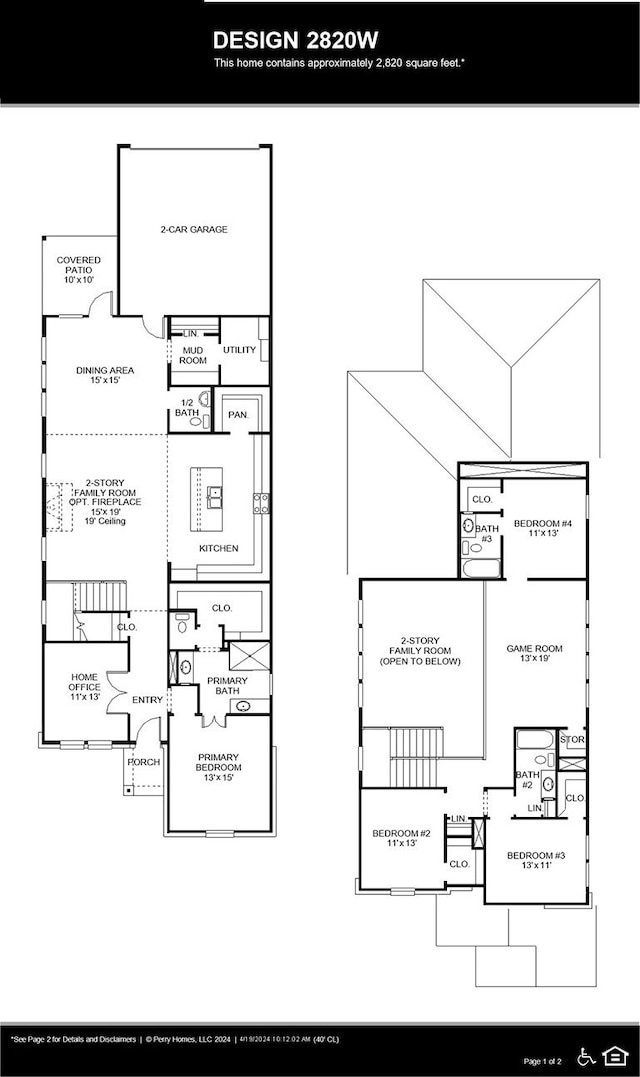 4343 Hudson St, Fate, TX 75087 - view of floor plan / room layout