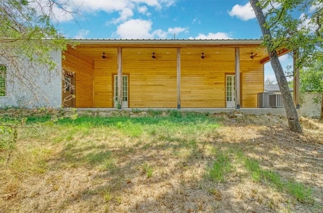 view of back of property