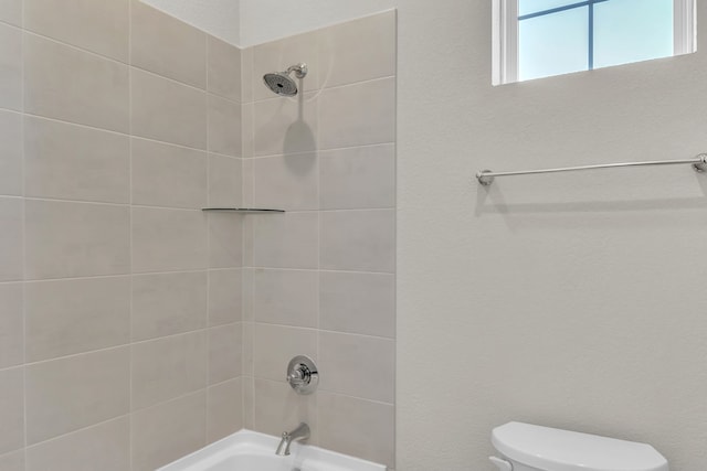 5509 Gaelic Dr, Celina, TX 75009 - bathroom featuring toilet and shower / bathtub combination