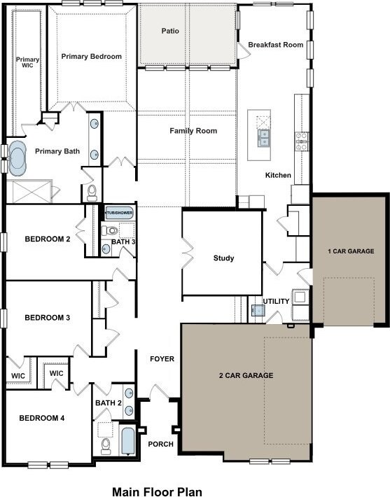 5509 Gaelic Dr, Celina, TX 75009 - floor plan