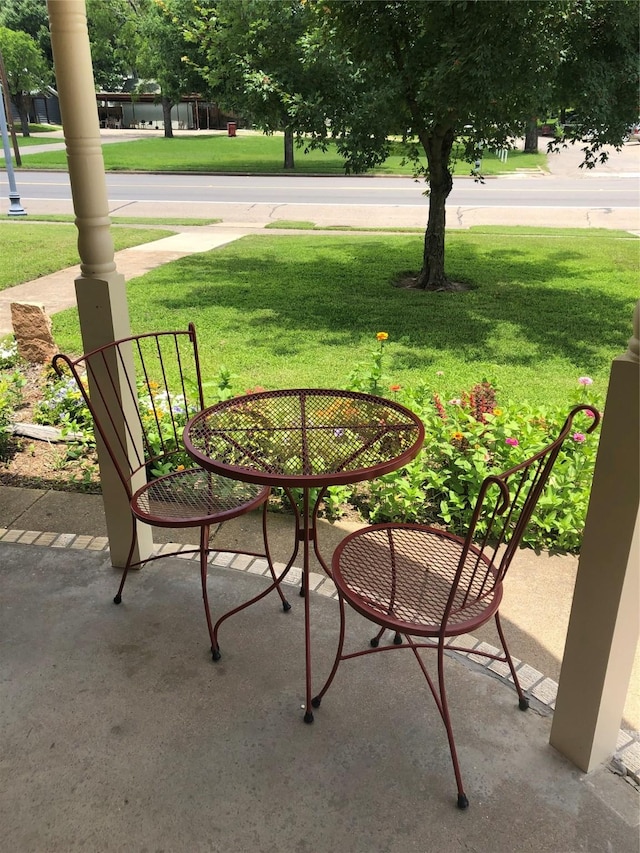 view of patio