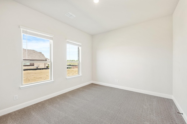 207 Cortese Ln, Alvarado, TX 76009 - unfurnished room featuring recessed lighting, baseboards, visible vents, and carpet floors