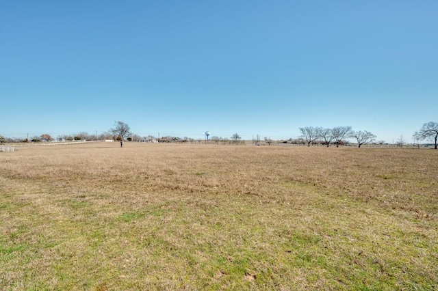 view of nature featuring a rural view