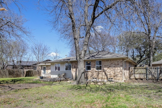 109 Belden Cir, Mckinney, TX 75069 - back of house featuring brick siding