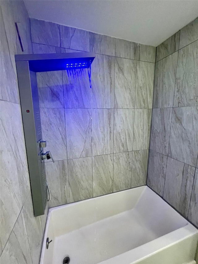 full bathroom with a shower