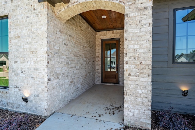 4618 Flat Creek Cv, Tyler, TX 75703 - doorway to property featuring brick siding