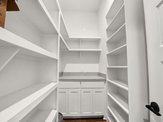 view of pantry