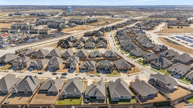 drone / aerial view featuring a residential view