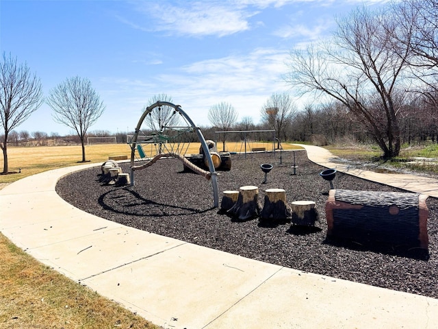 view of community play area