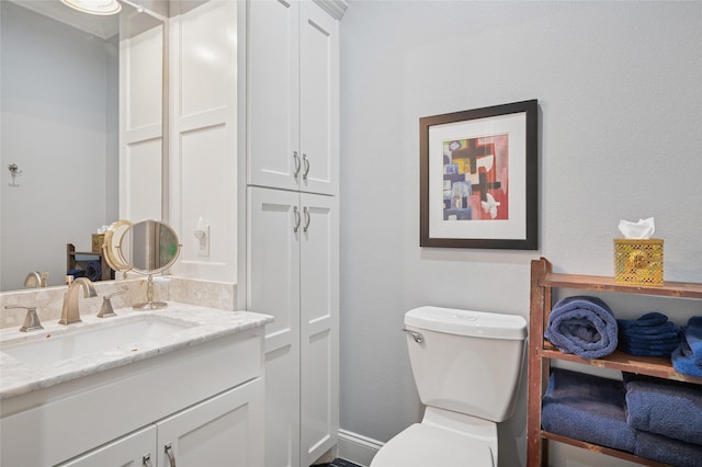 154 Bayside Cir, Malakoff, TX 75148 - bathroom featuring toilet and vanity