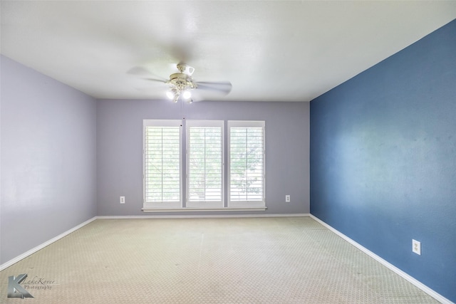 20 Glen Abbey St, Abilene, TX 79606 - carpeted empty room featuring a ceiling fan and baseboards