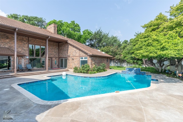 20 Glen Abbey St, Abilene, TX 79606 - view of swimming pool featuring a patio
