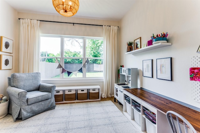 view of sitting room