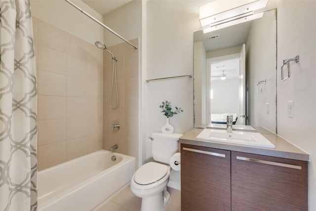 3743 Pistol Creek Dr, Frisco, TX 75034 - full bathroom with toilet, shower / tub combo, and vanity