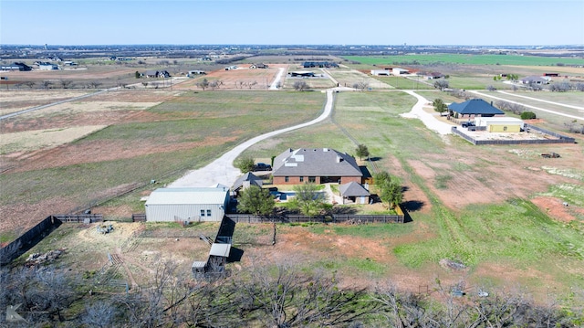357 County Road 337, Tuscola, TX 79562 - drone / aerial view with a rural view