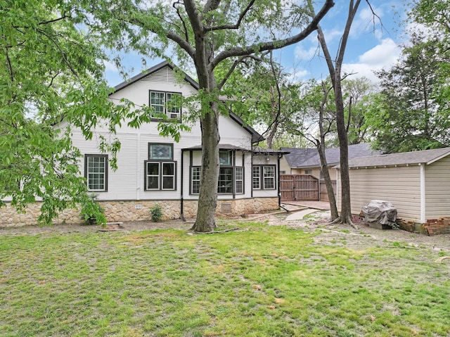 1505 Bois D Arc St, Commerce, TX 75428 - view of rear view of house