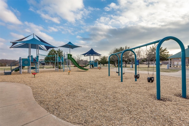 view of community playground