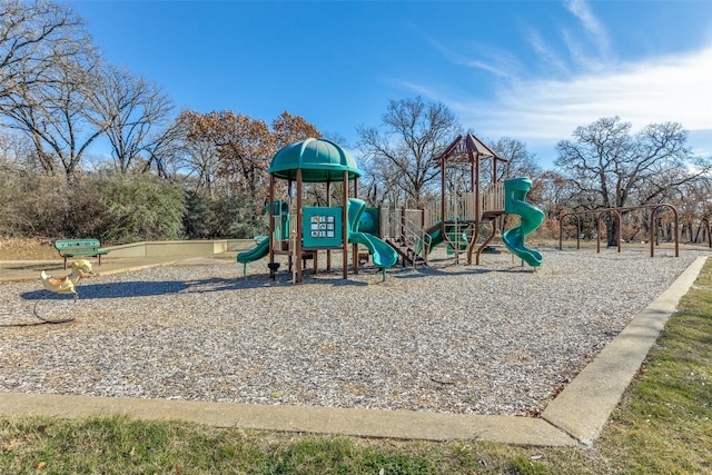 view of community playground