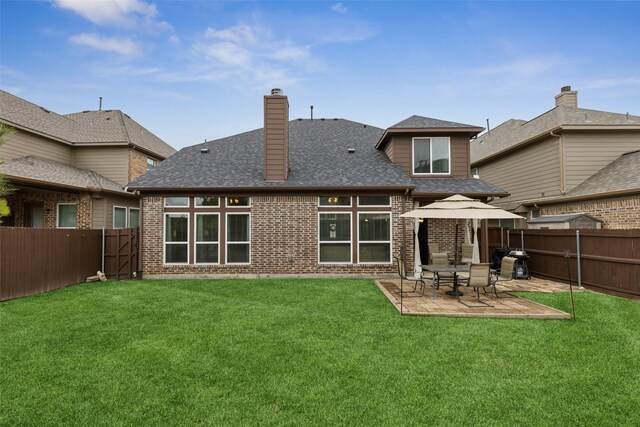 view of patio / terrace featuring a fenced backyard