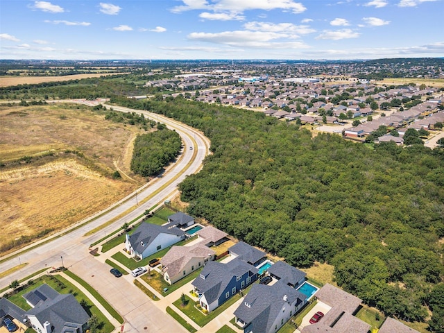 birds eye view of property featuring a residential view