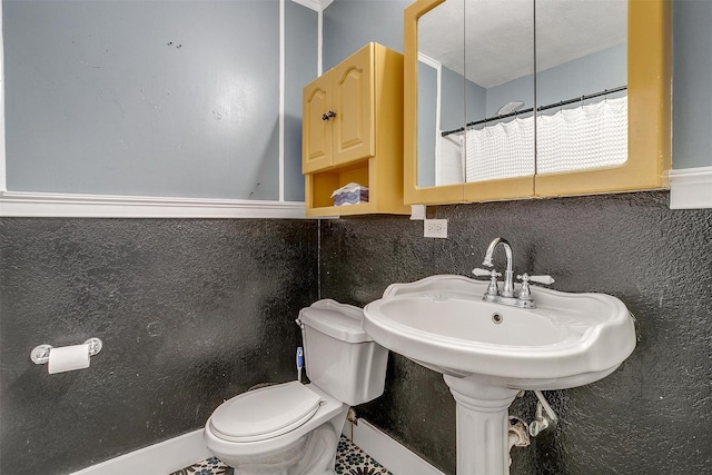 bathroom with toilet