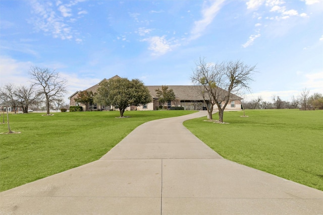 surrounding community featuring a yard