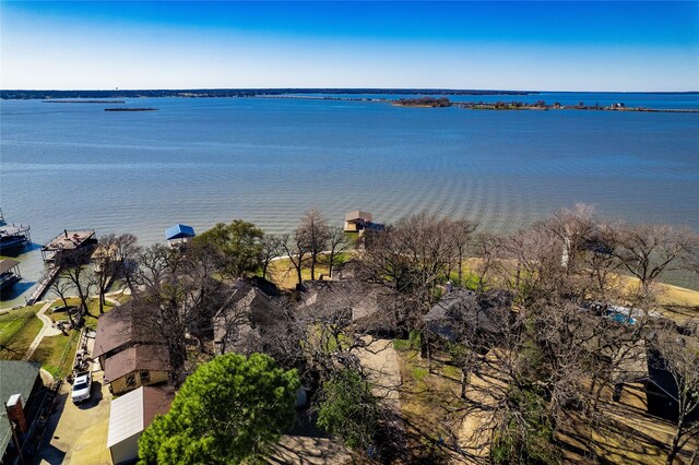 154 Ocean Dr, Gun Barrel City, TX 75156 - water view
