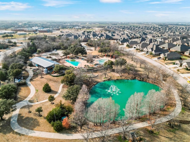 9804 Bitterroot Dr, Little Elm, TX 75068 - aerial view of property's location with a large body of water and nearby suburban area