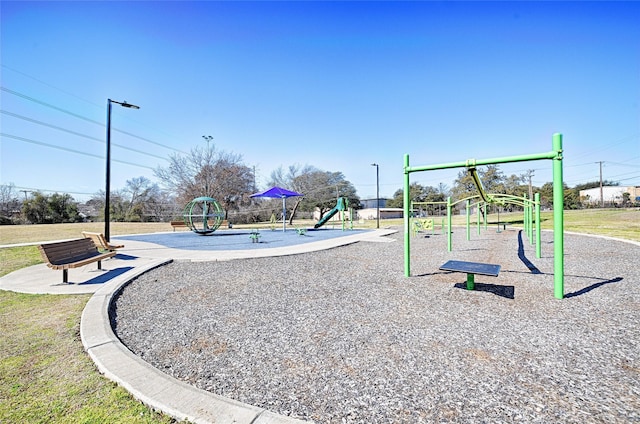 view of community playground