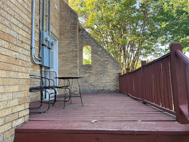 view of deck