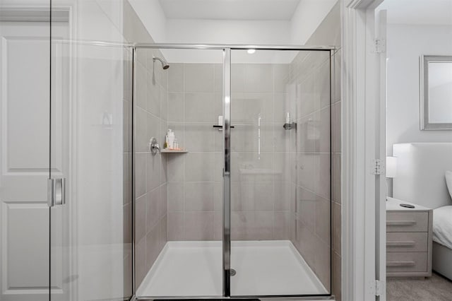 full bath with a stall shower