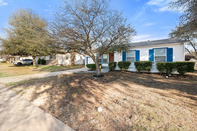 view of ranch-style house